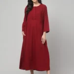 Osho Maroon Pintec Meditation Gown