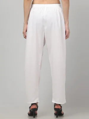 Osho White Meditation Trousers - Image 3