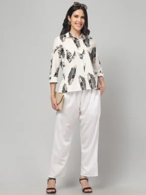 Osho White Meditation Trousers - Image 6